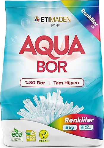 Aquabor 6 kg Toz Deterjan