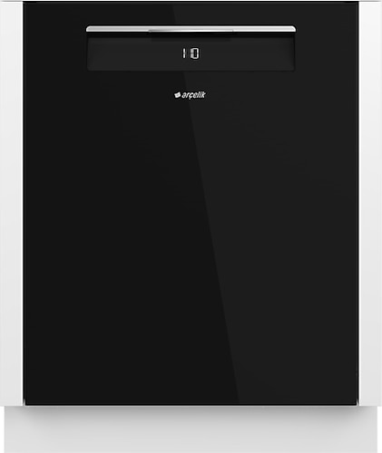 Arçelik ABC 160 S Siyah 6 Programlı Ankastre Bulaşık Makinesi