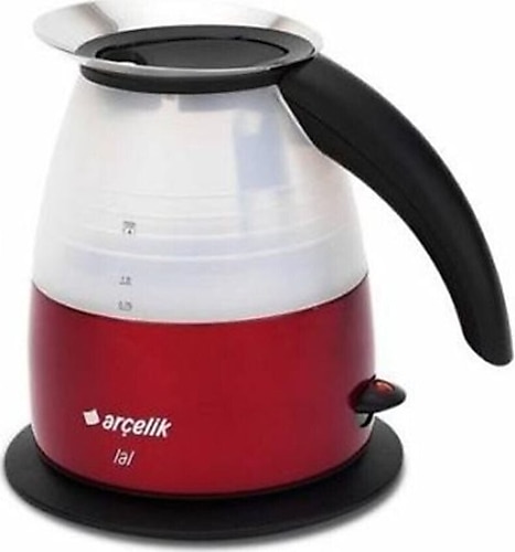 Arçelik K-8005 KL Lal 2400 W 1.5 lt Cam Kettle