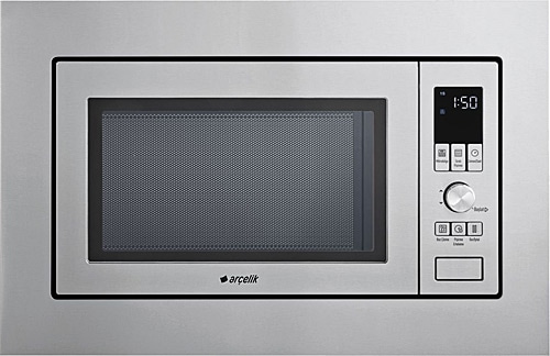 Arçelik MD 891 I 20 lt Çerçeveli Inox Ankastre Mikrodalga Fırın