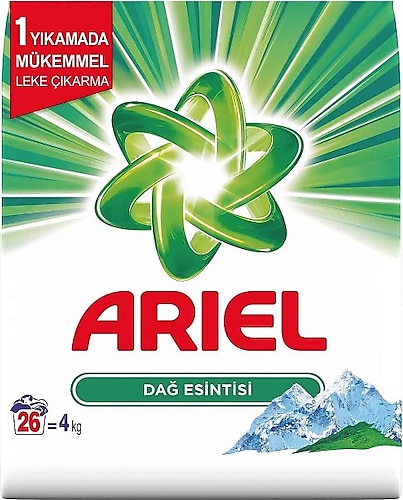 Ariel AquaPudra Dağ Esintisi 4 kg Toz Deterjan