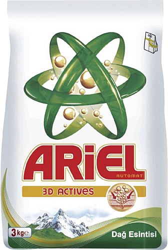 Ariel Dağ Esintisi 3 kg Toz Deterjan