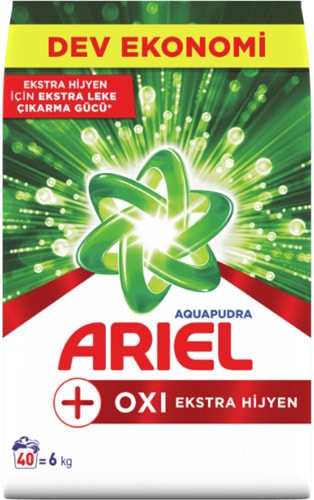 Ariel Oxi Aqua Pudra Ekstra Hijyen Toz Deterjan 6 kg