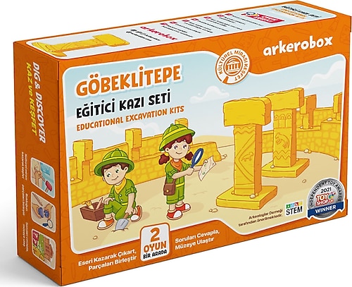 Arkerobox Eğitici Kazı Seti Macera Serisi Göbeklitepe
