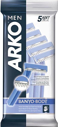 Arko Men Banyo 5'li Tıraş Bıçağı