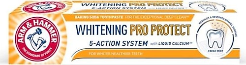 Arm & Hammer Whitening Pro Protect Fresh Mint 75 ml Diş Macunu