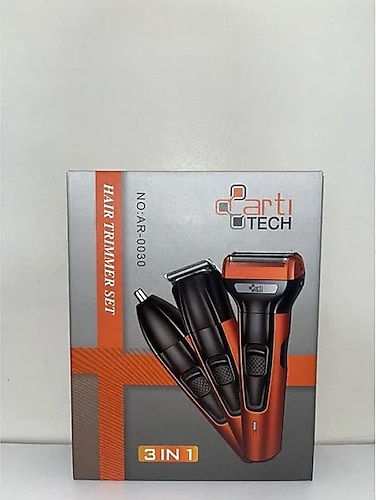 Artı Tech 3 In 1 Şarjlı Saç Sakal Traş Turuncu