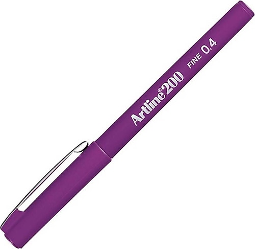 Artline 200 Fineliner 0.4 mm İnce Uçlu Keçeli Kalem