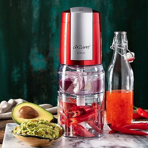 Arzum AR189 Dublex Çift Hazneli 500 W Doğrayıcı