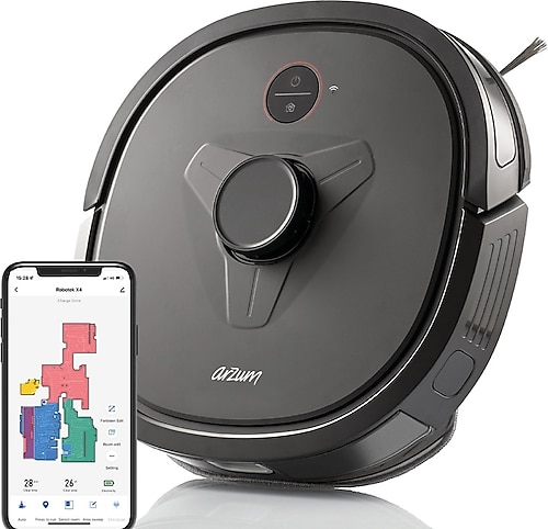 Arzum AR4304 Robotek X4 LDS Akıllı Robot Süpürge