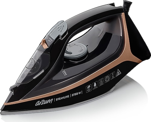 Arzum AR6025 Steamline 2750 W Buharlı Ütü Siyah