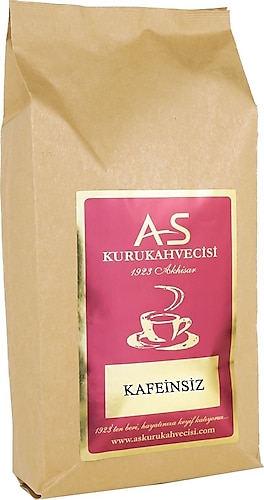 AS Kurukahvecisi Kafeinsiz Türk Kahvesi 500 gr