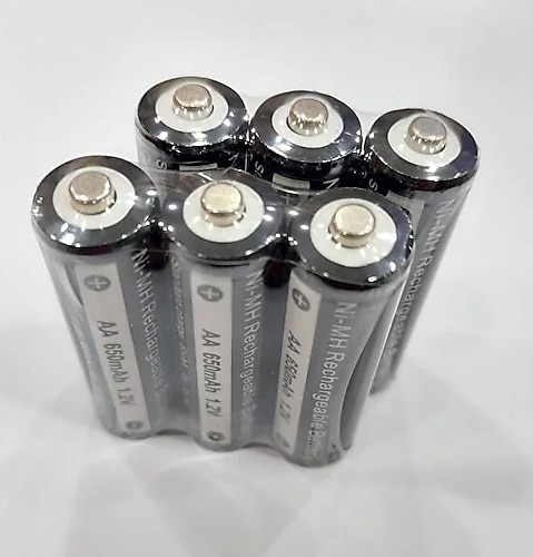Aselsan PM665 PMR Telsiz Orjinal Şarjlı Pil 6'lı