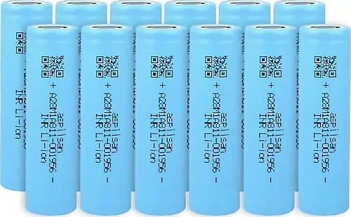 Aspilsan INR18650A28 - 3.7V 2800 Mah Li-Ion Şarjlı Pil - 25A 12 Li Paket