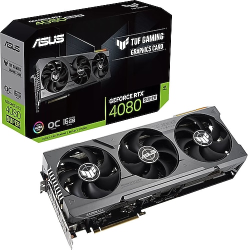 Asus RTX 4080 Super Tuf Gaming OC Edition TUF-RTX4080S-O16G-GAMING 256 Bit GDDR6X 16 GB Ekran Kartı