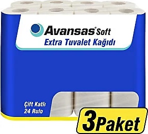 Avansas Soft Extra 72'li Tuvalet Kağıdı