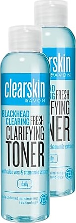 Avon Clearskin Siyah Noktalar İçin Tonik 100 Ml. İkili Set
