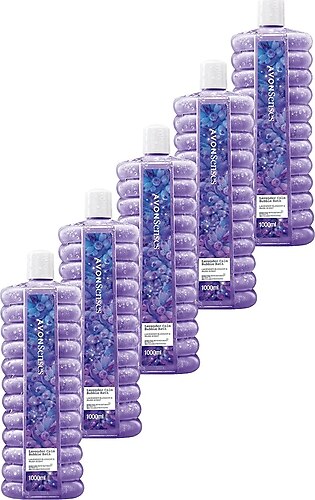Avon Lavanta Kokulu 1000 ml 5 Adet Banyo Köpüğü