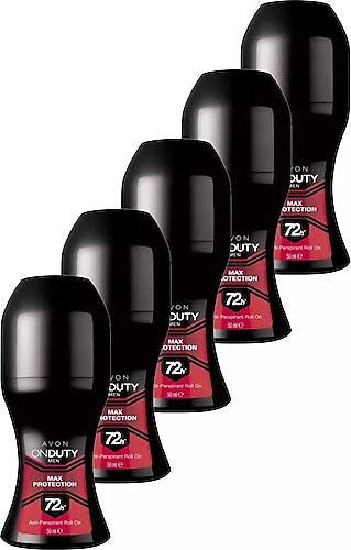 Avon Onduty Max Protection Erkek Rollon 50 ml Beşli Set