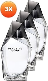 Avon Perceive EDT 100 ml 3 Adet Erkek Parfüm