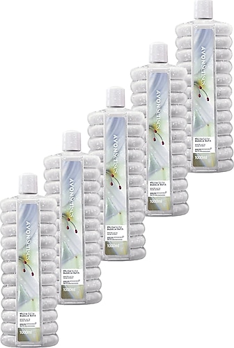 Avon White Lily Zambak 1000 ml 5 Adet Banyo Köpüğü