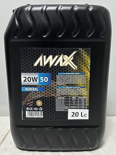 Awax 20W50 20 Litre Motor Yağı