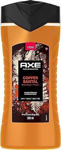 Axe Copper Santral Erkek Dus Jeli 300 Ml