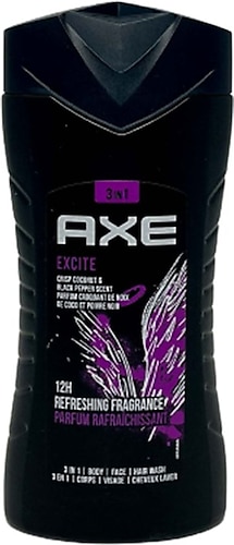 Axe Excite 3in1 Duş Jeli 250 Ml