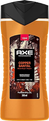Axe Premium Collection Copper Santal 3 in 1 Duş Jeli 300 ml