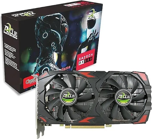 Axle RX 580 AX-RX580/8GD5P6IP2 256 Bit GDDR5 8 GB Ekran Kartı