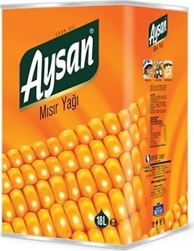 Aysan 18 lt Mısır Yağı