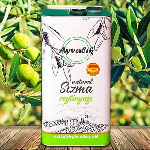 Ayvalık Natürel Sızma Zeytinyağı 5 L