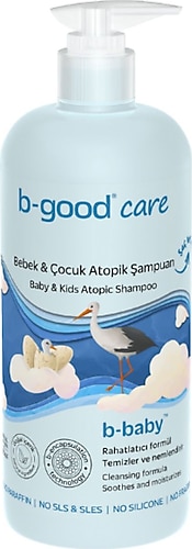 B-Good B-Baby Atopik Ciltler Bebek ve Çocuk Şampuanı 500 ml