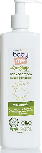 Baby&Me Organik Bebek Şampuanı 400 ml