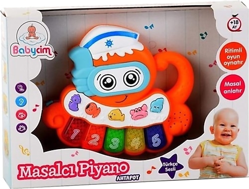 Babycim Ahtapot Masalcı Piyano