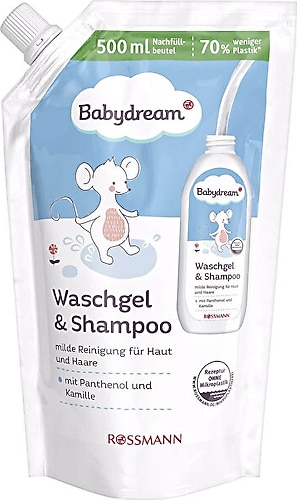 Babydream Yedek Saç ve Vücut Şampuanı 500 ml