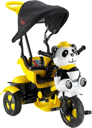 Babyhope 127 Little Panda Sarı 3 Tekerlekli Bisiklet
