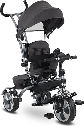 Babyhope BH-9500 Star Siyah 3 Tekerlekli Bisiklet
