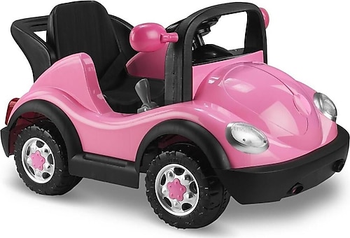 Babyhope W431R Uzaktan Kumandalı Pembe 12 V Akülü Araba