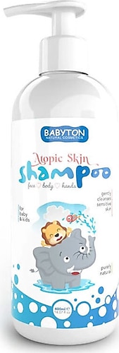 Babyton Atopik Bebek ve Çocuk Saç Vücut Şampuanı 400 ml