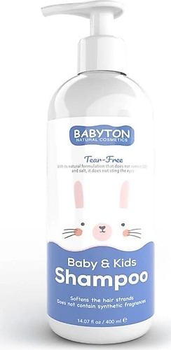 Babyton Göz Yakmayan Doğal Bebek ve Çocuk Şampuanı 400 ml