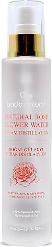 Bade Natural Saf ve Doğal Gül Suyu 100 ml
