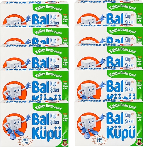 Balküpü Küp Şeker 1 kg 10'lu