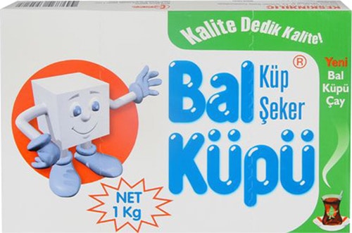 Balküpü Küp Şeker 1 kg 20'li