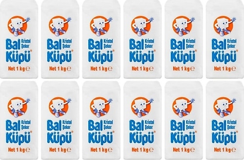 Balküpü Toz Şeker 1 kg 12'li
