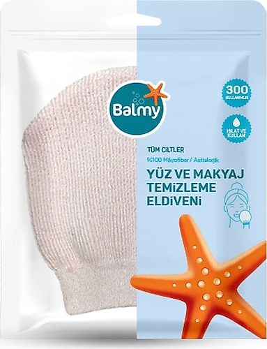 Balmy Yüz Ve Makyaj Temizleme Eldiveni