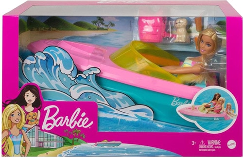 Barbie ve Sürat Teknesi Oyun Seti GRG30