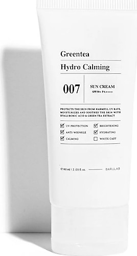 Barulab Greentea Hydro Calming 007 50 Faktör Güneş Kremi 60 ml