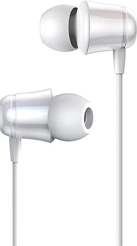 Baseus Encok H13 Beyaz Mikrofonlu Kulak İçi Kulaklık