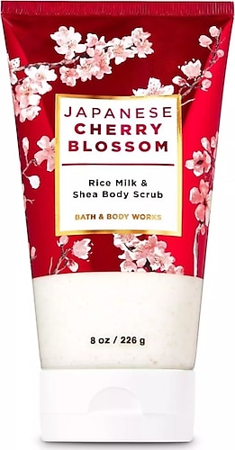 Bath & Body Works Japanese Cherry Blossom Vücut Peelingi 8 oz / 226 g